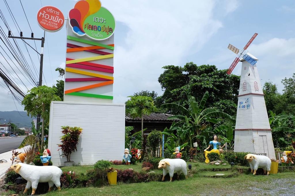 The Colorful Hotel Thung Song Exterior photo